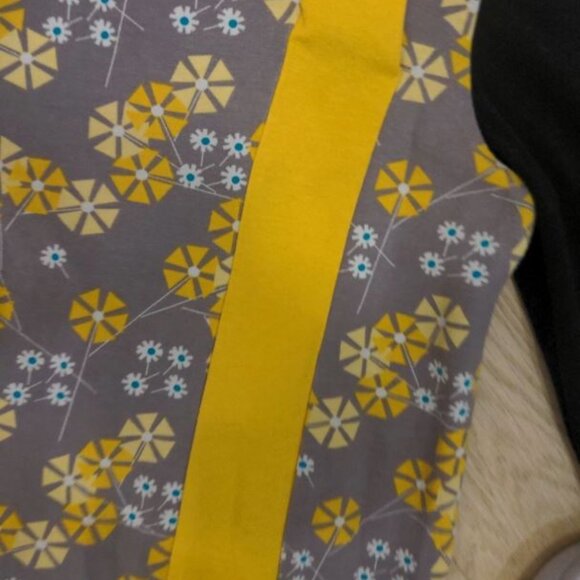 Llum Girls Dress Retro Geometric Modest Modern Conservative Dress Size 12 - Picture 3 of 5